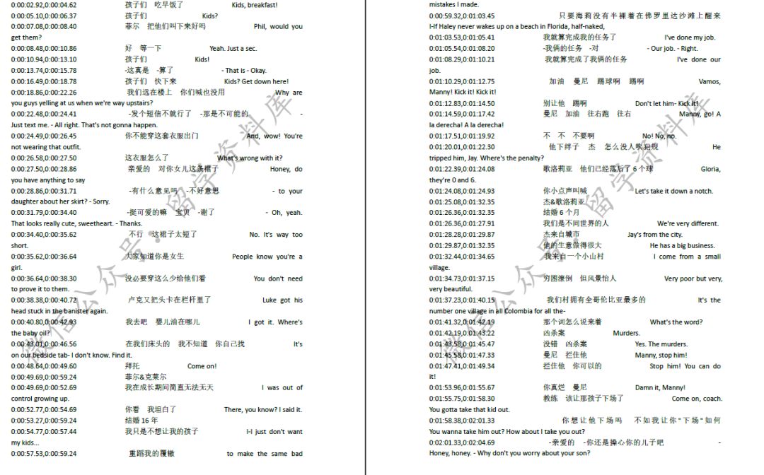 中英家庭生活差异_中英家庭日常_中英文家庭